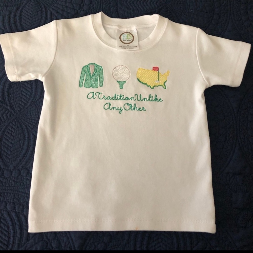 “The Masters” Golf Embroidered Shirt